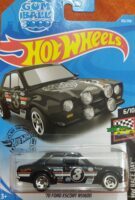 Hot Wheels Ford Escort RS1600 - Black (FYD79)