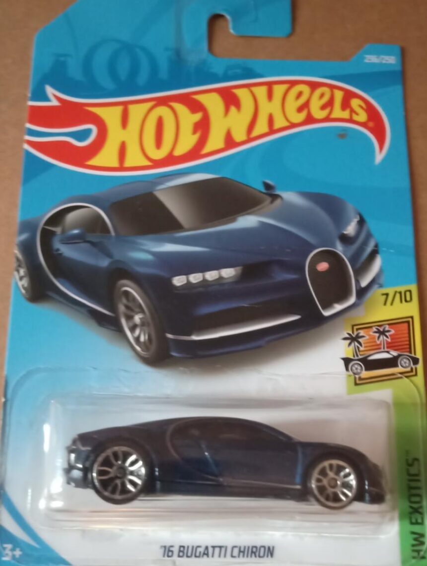 Hot Wheels 16 Bugatti Chiron Fyb49 Crazy 4 Diecasts