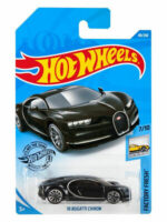 Hot Wheels - 16 Bugatti Chiron (GHC02) Black.