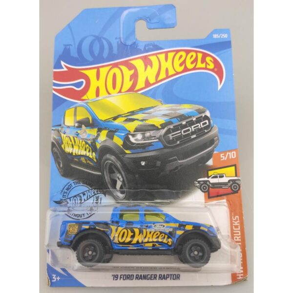 Hot Wheels Ford Ranger Raptor 19 (fyf09) Blue Colour – Crazy 4 Diecasts