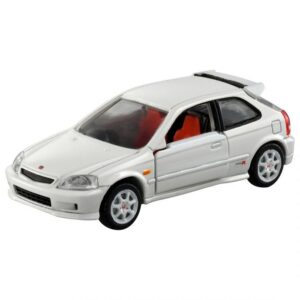 Tomica Premium #37 - Honda Civic Type R - White (Takara1:64) - Image 2
