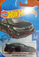 Hot Wheels 2018 Honda Civic Type-R - Black (GHC09)