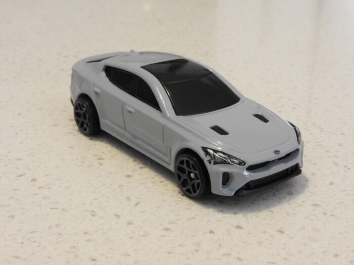 Hot Wheels KIA Stinger GT (Uncarded) Grey - Image 3