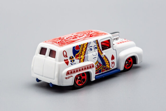 Hot Wheels '56 Ford F-100 - (FYC20) White - HW Art Cars - Image 2