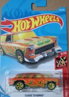 Hot Wheels '55 Nomad Classic (FJY61) - Orange Colour - American Muscle