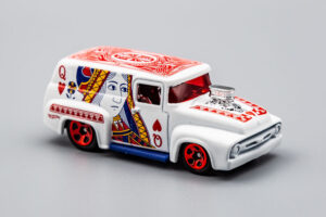 Hot Wheels '56 Ford F-100 - (FYC20) White - HW Art Cars