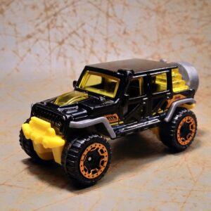 Hot Wheels Jeep Wrangler (Uncarded) Black - Image 2