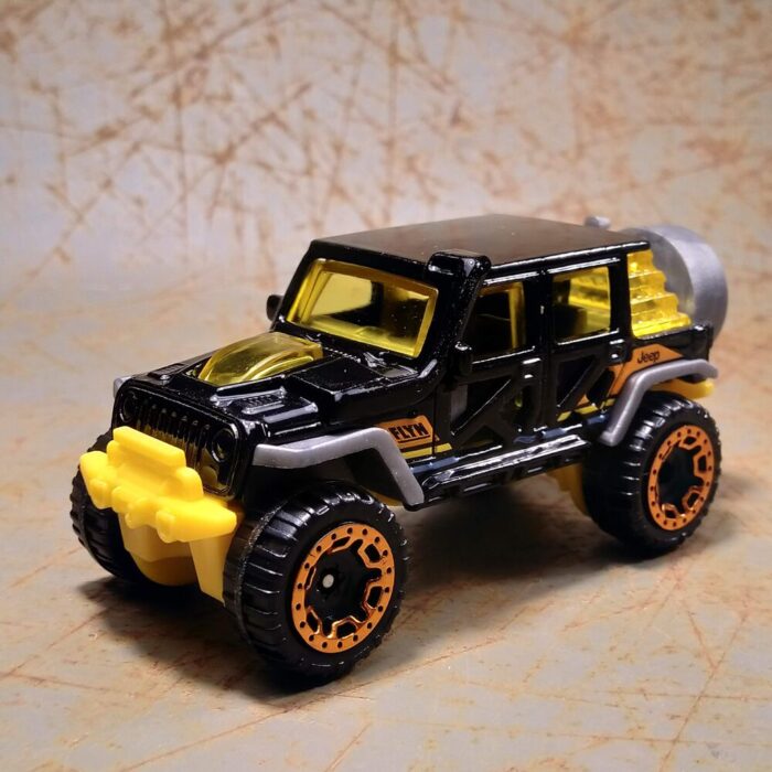 Hot Wheels Jeep Wrangler (Uncarded) Black - Image 2