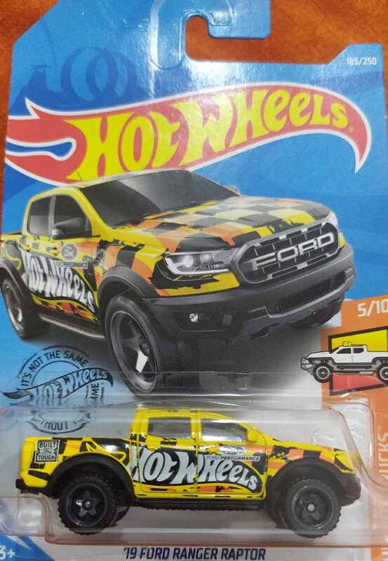 Hot Wheels Ford Ranger Raptor 19 – Yellow (FYB56) – Crazy 4 Diecasts