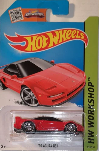 Hot Wheels '90 Acura NSX (CFH16) – Crazy 4 Diecasts