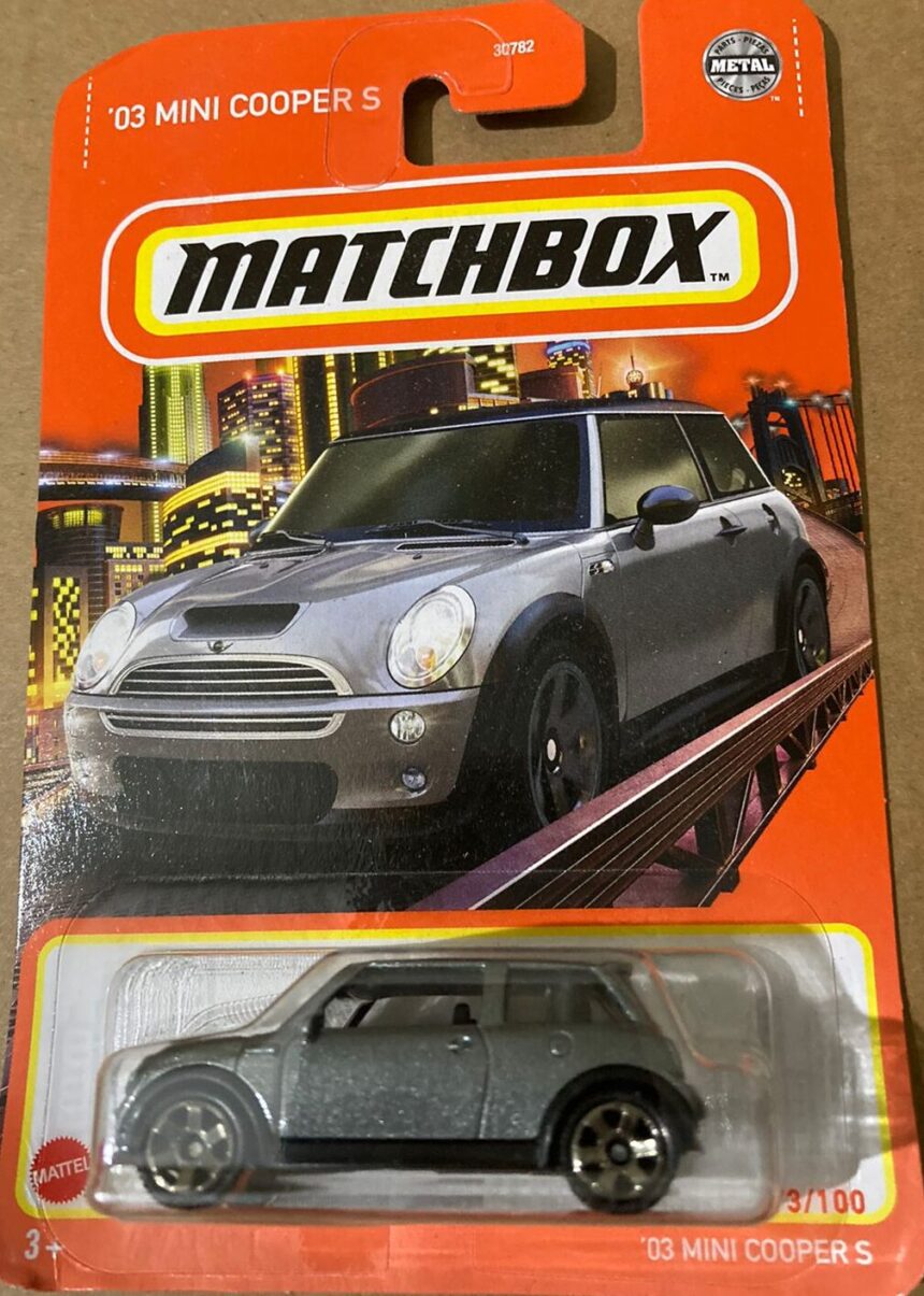 Matchbox – 2003 Mini Cooper S – (GVX83) – Crazy 4 Diecasts