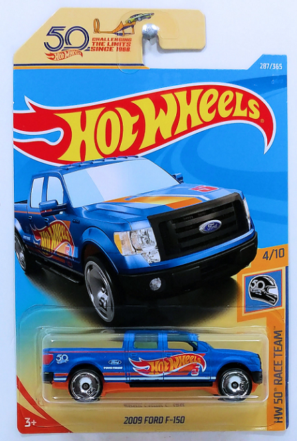 Hot Wheels – 2009 Ford F-150 (FJX47) – Blue – Crazy 4 Diecasts