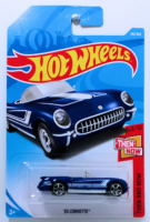 Hot Wheels - '55 Corvette (FKB19) - Blue