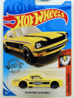 Hot Wheels - '65 Mustang 2+2 Fastback (FYG74) - Yellow