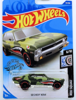 Hot Wheels - '68 Chevy Nova (GHD28) - Green