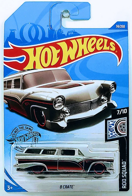 Hot Wheels - 8 Crate (GHD29) - Silver - Image 1