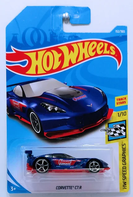 Hot Wheels - Corvette C7.R (FJY32) - Blue