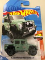 Hot Wheels Land Rover Defender Double Cab (FJY55) [Bad Card].
