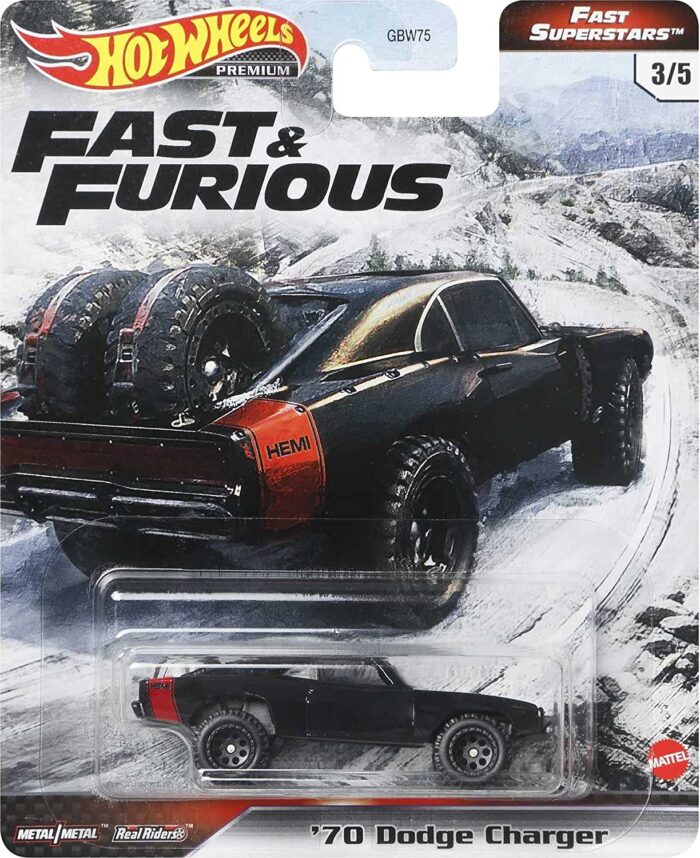 Hot Wheels Premium - Fast & Furious - Fast Superstars - Full Set of 5 Cars - Image 5