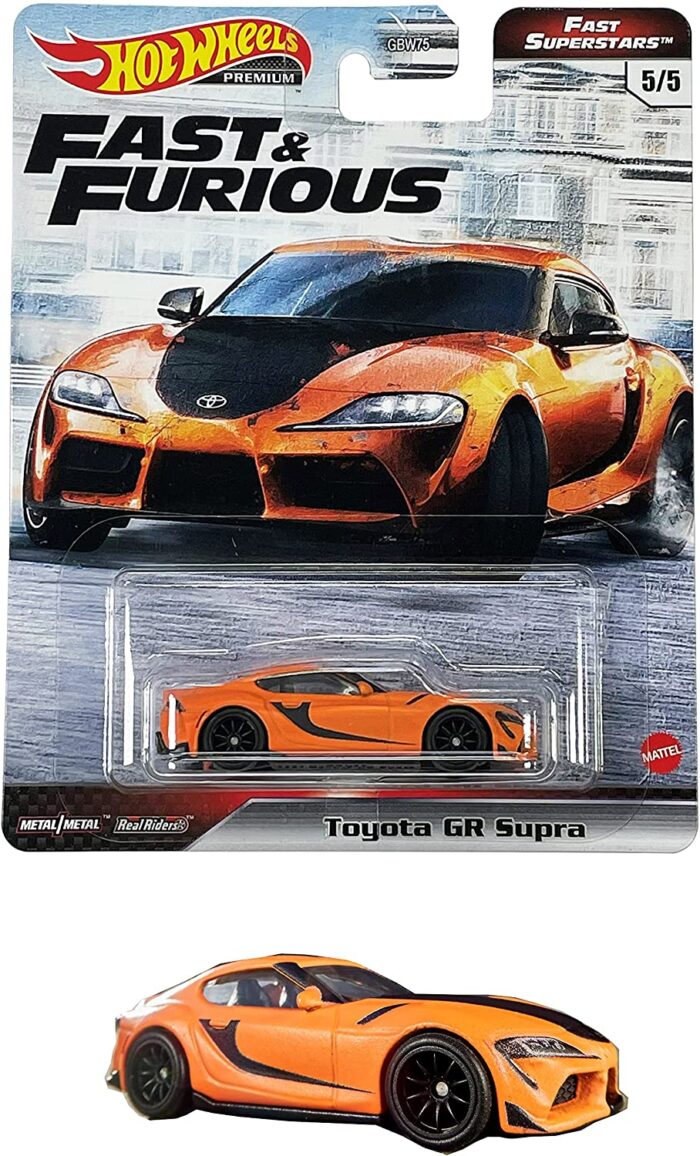 Hot Wheels Premium - Fast & Furious - Fast Superstars - Full Set of 5 Cars - Image 3