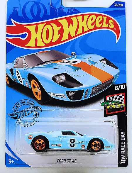 Hot Wheels – Ford GT-40 (GHC55) – Gulf Blue – Crazy 4 Diecasts