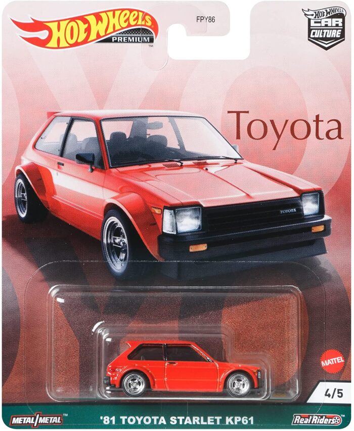 Hot Wheels - '81 Toyota Starlet KP61 (HRT02) [Imported]. - Image 6