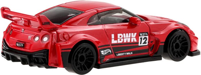 Hot Wheels LB Silhouette Works GT Nissan 35GT-RR VER.2 - (HCM66) Red - Image 4