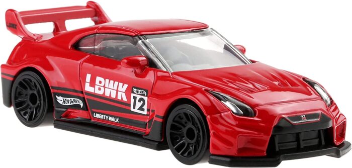Hot Wheels LB Silhouette Works GT Nissan 35GT-RR VER.2 - (HCM66) Red - Image 3