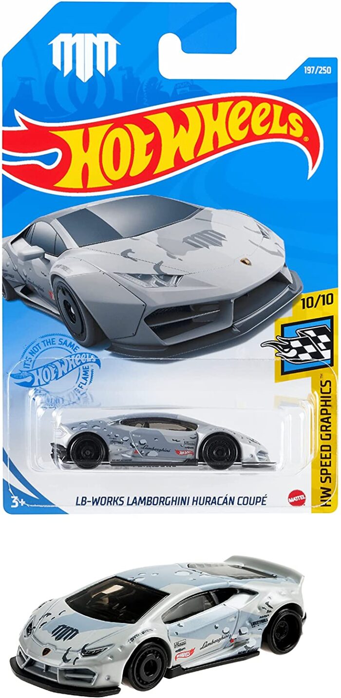 Hot Wheels LB Works Lamborghini Uracan Coupe - (HCM55) White - Image 2