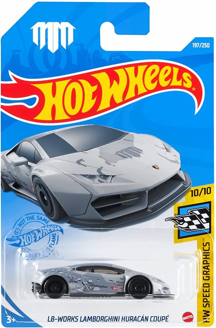 Hot Wheels LB Works Lamborghini Uracan Coupe - (HCM55) White - Image 5