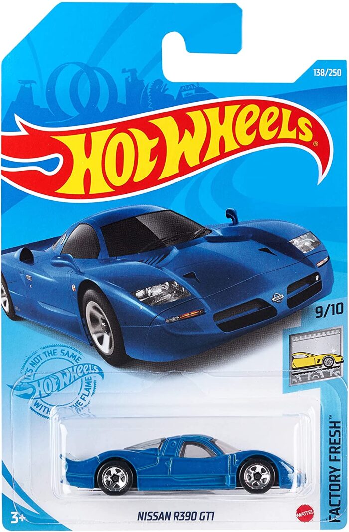 Hot Wheels Nissan R390 GT1 - (HCM50) Blue - Image 2
