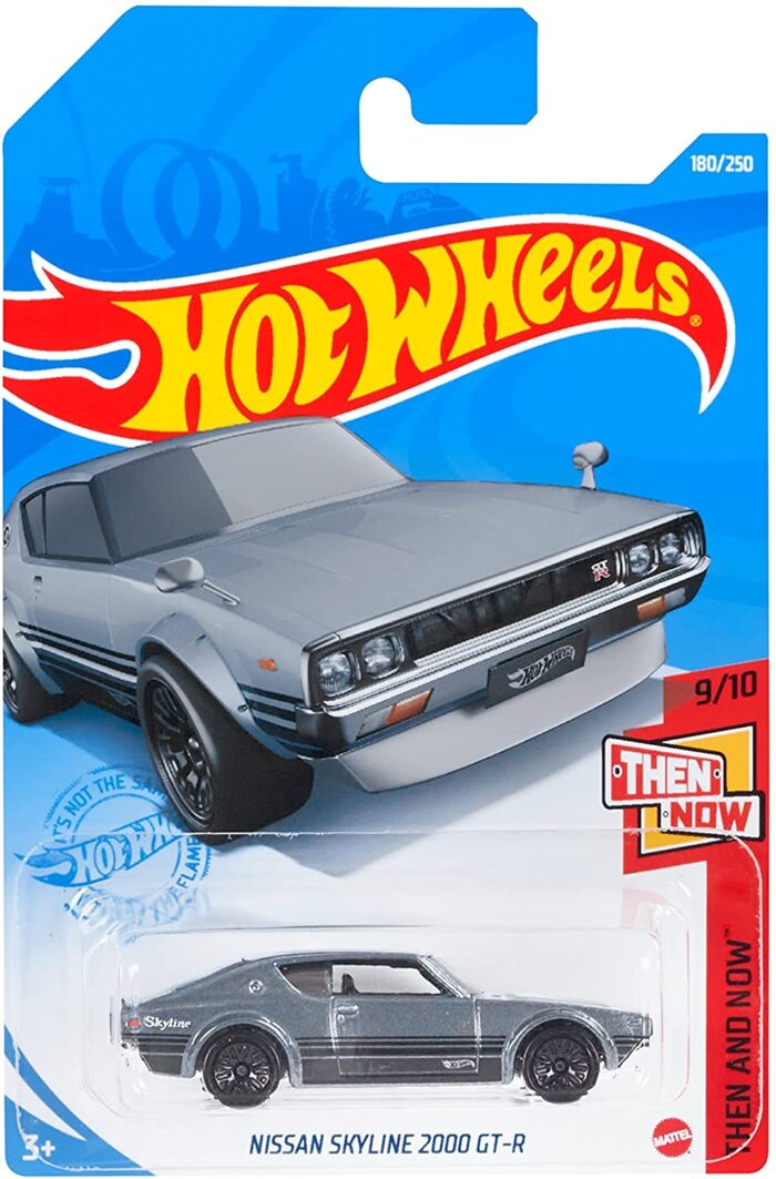 [Imported] Hot Wheels Nissan Skyline 2000 GT-R - (HCM67) Grey - Image 4