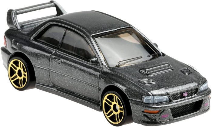 Hot Wheels Subaru Impreza 22B STI - (HCM58) Grey - Image 4
