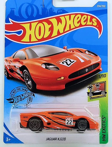 Hot Wheels - Jaguar XJ220 (FYC32) [US Card]. - Crazy 4 Diecasts