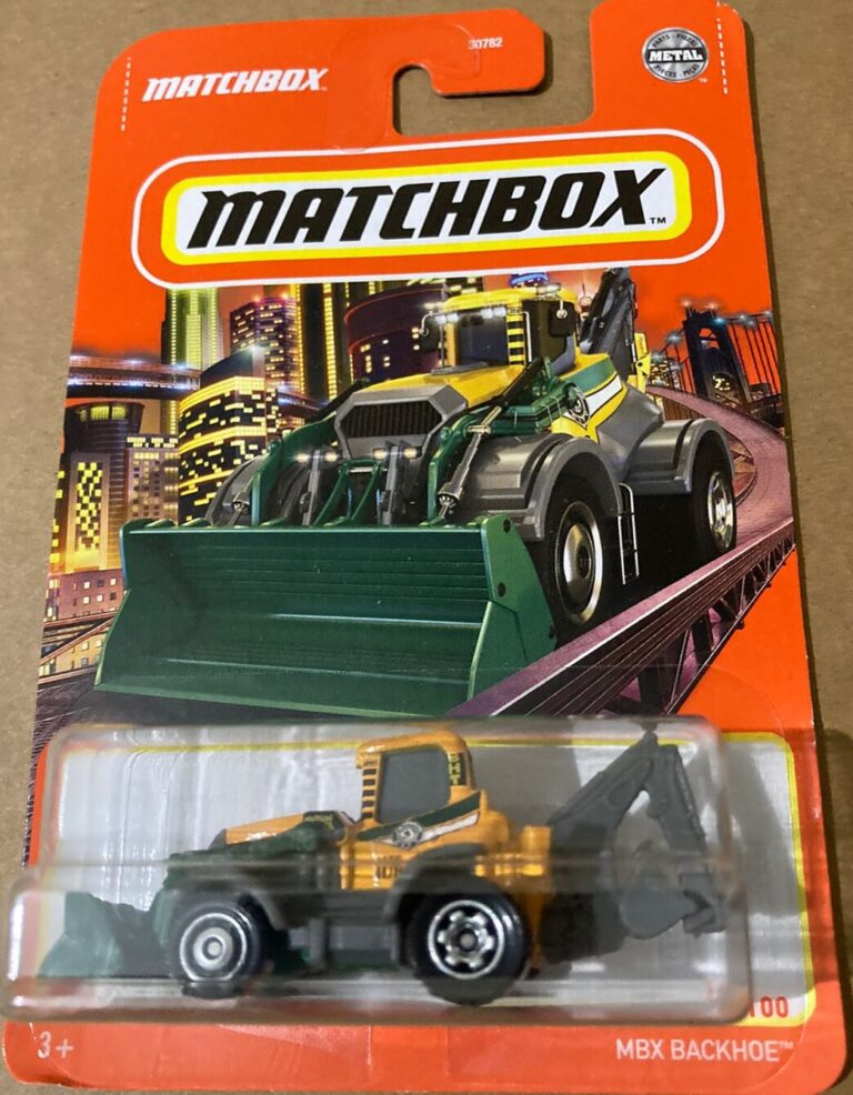 Matchbox – MBX Backhoe – (GVX78) – Crazy 4 Diecasts