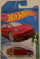 Hot Wheels - Tesla Model 3 (FYD88) Red