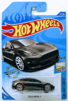Hot Wheels - Tesla Model 3 (GHC05) - Grey/Black
