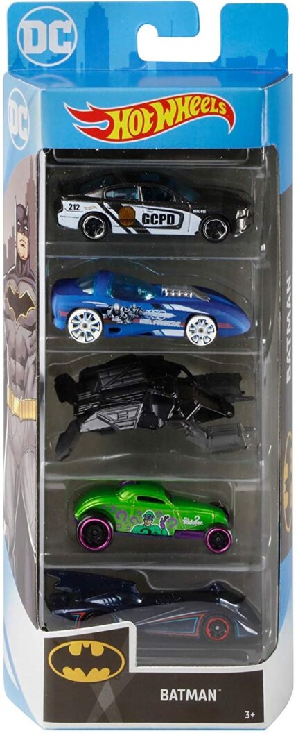 Hot Wheels Batman 5 cars pack (GHP54) – Crazy 4 Diecasts