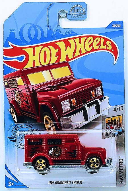 hot wheels armored truck