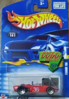 Hot Wheels - Ferrari 156 Racer - (55026) Red - No.36 Decals - Metal on Metal