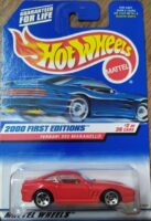 Hot Wheels - Ferrari 550 Maranello - (23929) Red - 2000 First Editions - Metal on Metal