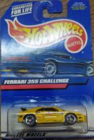 Hot Wheels - Ferrari 355 Challenge - (27128) Yellow - 2000 Edition