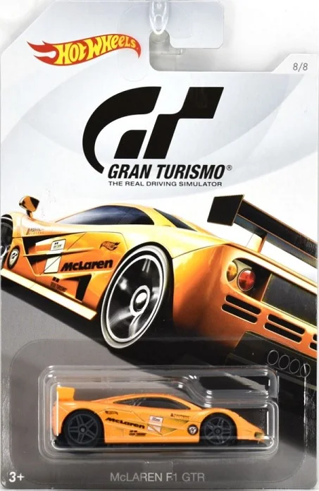 Hot Wheels Premium – McLaren F1 GTR (FKF34) Orange – Crazy 4 Diecasts