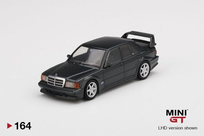 Mini GT - Mercedes Benz 190E 2.5-16 Evo II Black Pearl Metallic LHD - Image 2