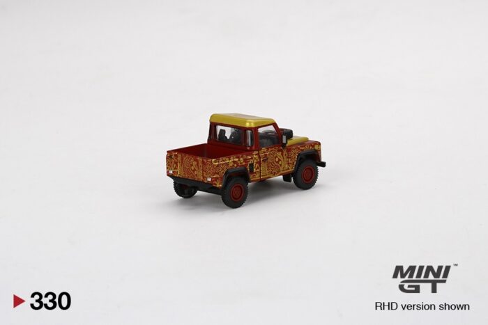Mini GT - Land Rover Defender 90 Pickup 2022 Chinese New Year Edition HK Exclusive - Image 3