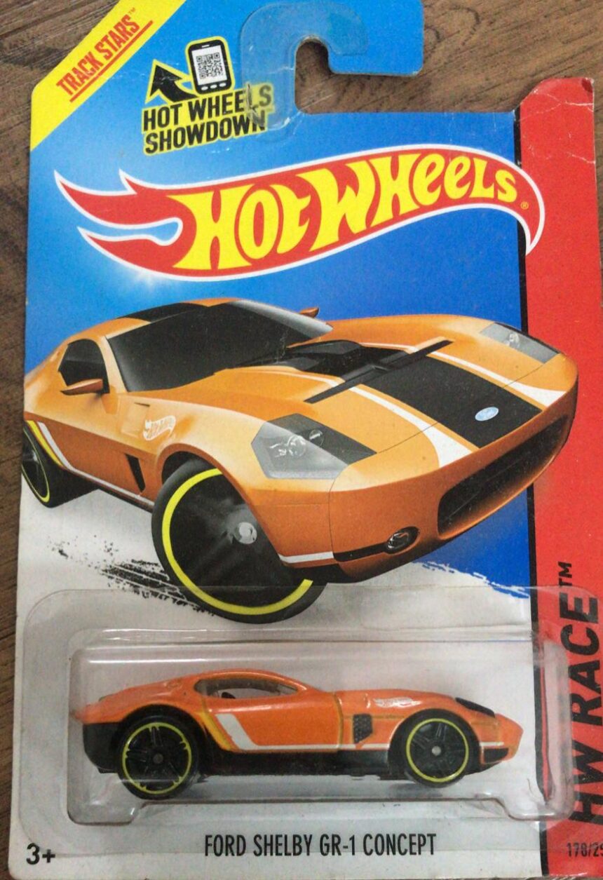 Hot Wheels – Ford Shelby GR 1 Concept – (CFL17) – Orange – Crazy 4 Diecasts