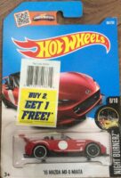 Hot Wheels - Mazda MX-5 Miata - (DHP05) - Red