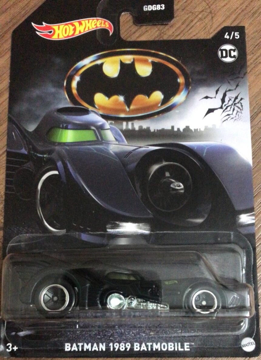 Hot Wheels Batman 1989 Batmobile (GRP62) – Crazy 4 Diecasts