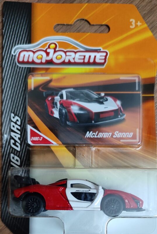 Majorette Racing Cars – McLaren Senna – Crazy 4 Diecasts