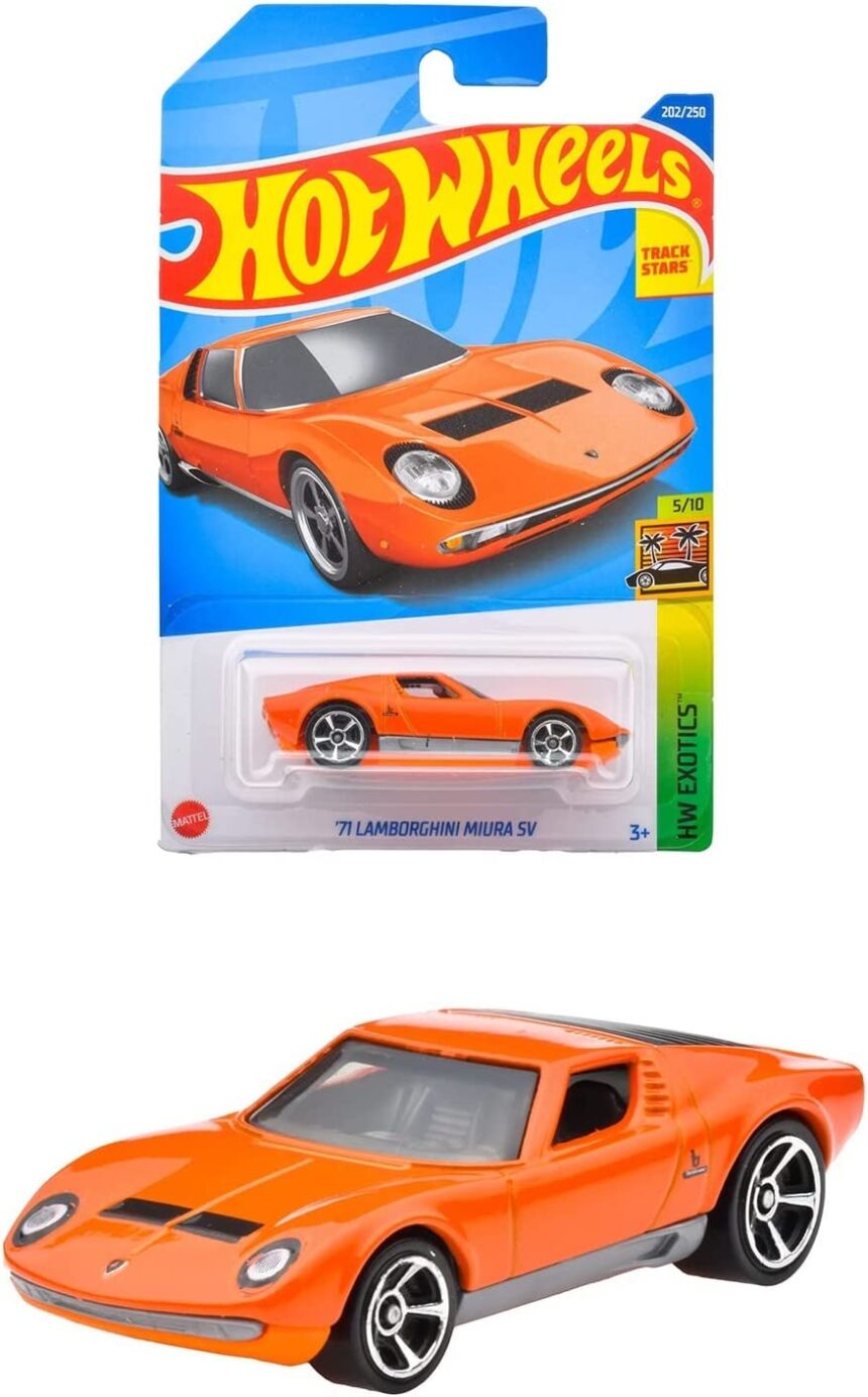 Hot Wheels – Lamborghini Miura Sv (hhf53) – Crazy 4 Diecasts